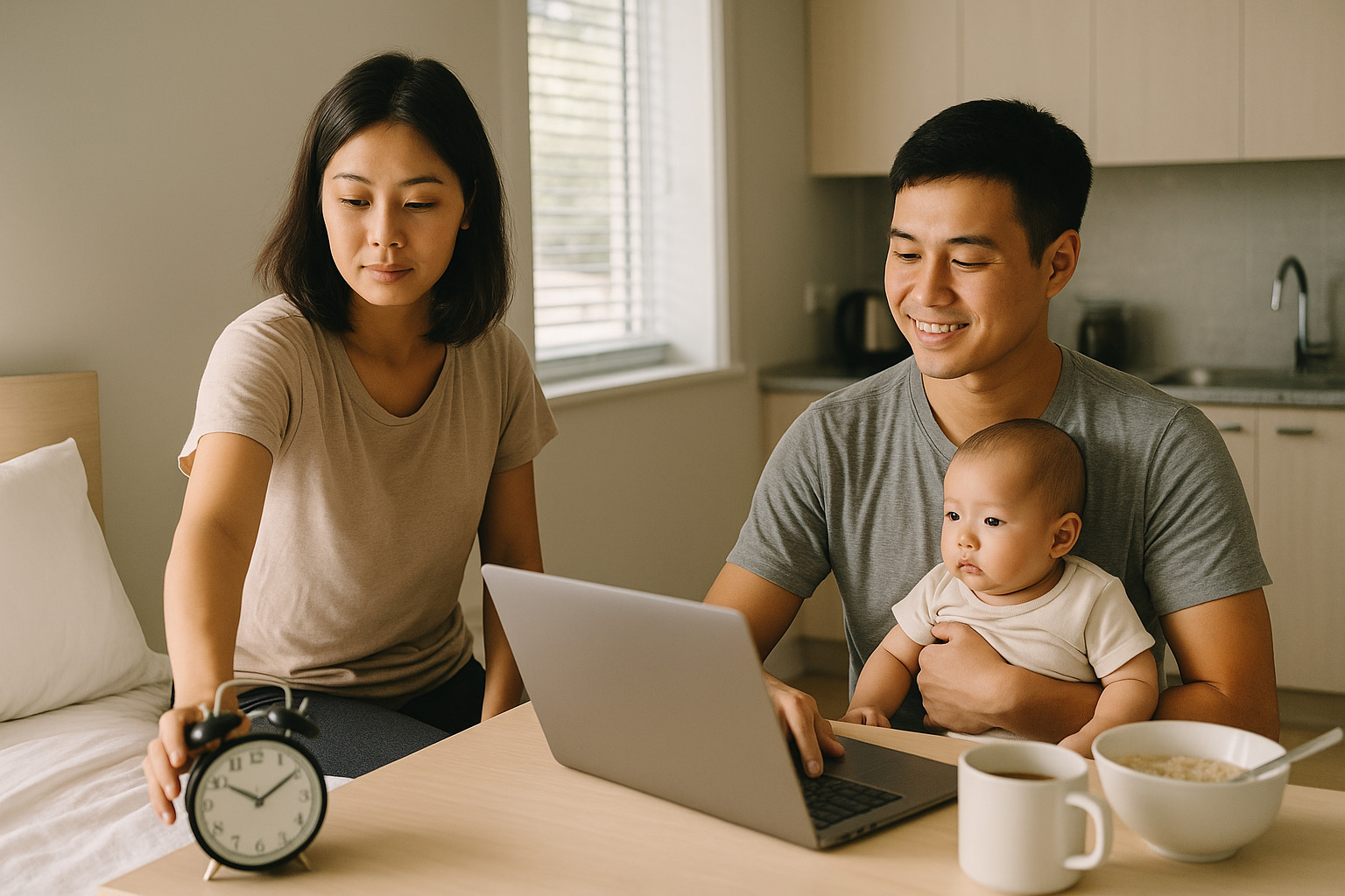 How to Build a Productive Morning Routine for New Parents